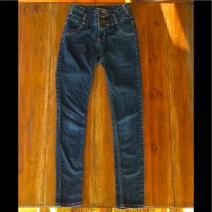 Cello High Rise Denim Blue Jeans 7